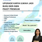 Upgrade Karil Jadi Buku Ber-ISBN Premium