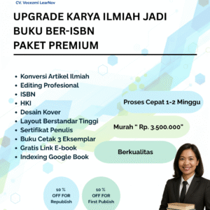 Upgrade Karil Jadi Buku Ber-ISBN Premium