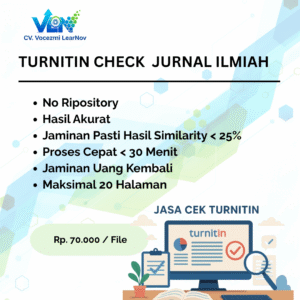 Turnitin Check Jurnal Ilmiah
