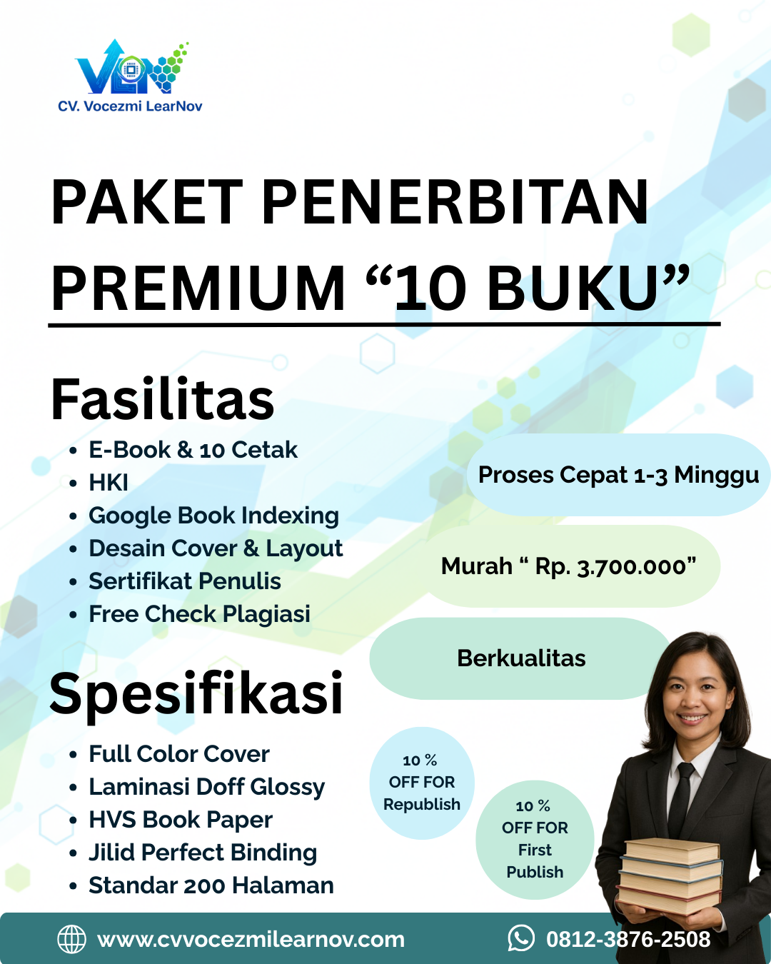 Penerbitan 10 Buku Premium